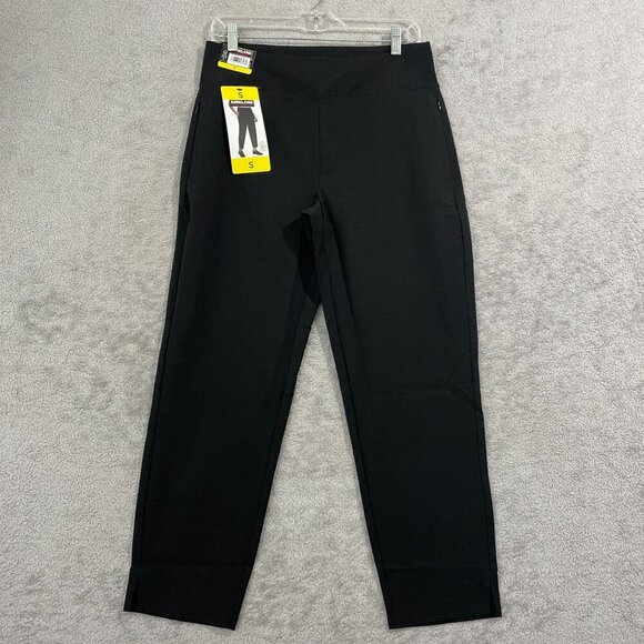 NEW Kirkland Signature Womens S Black Ankle Dress Pants - Picture 1 of 7